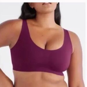 Knix LuxeLift Pullover Bra Sz L Wildberry